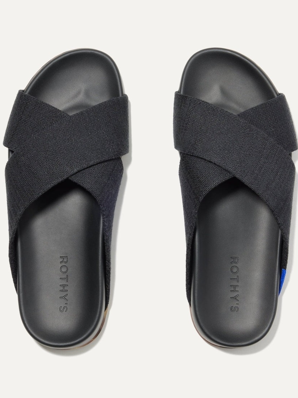 Rothy's Cross-Strap Slide Sandals